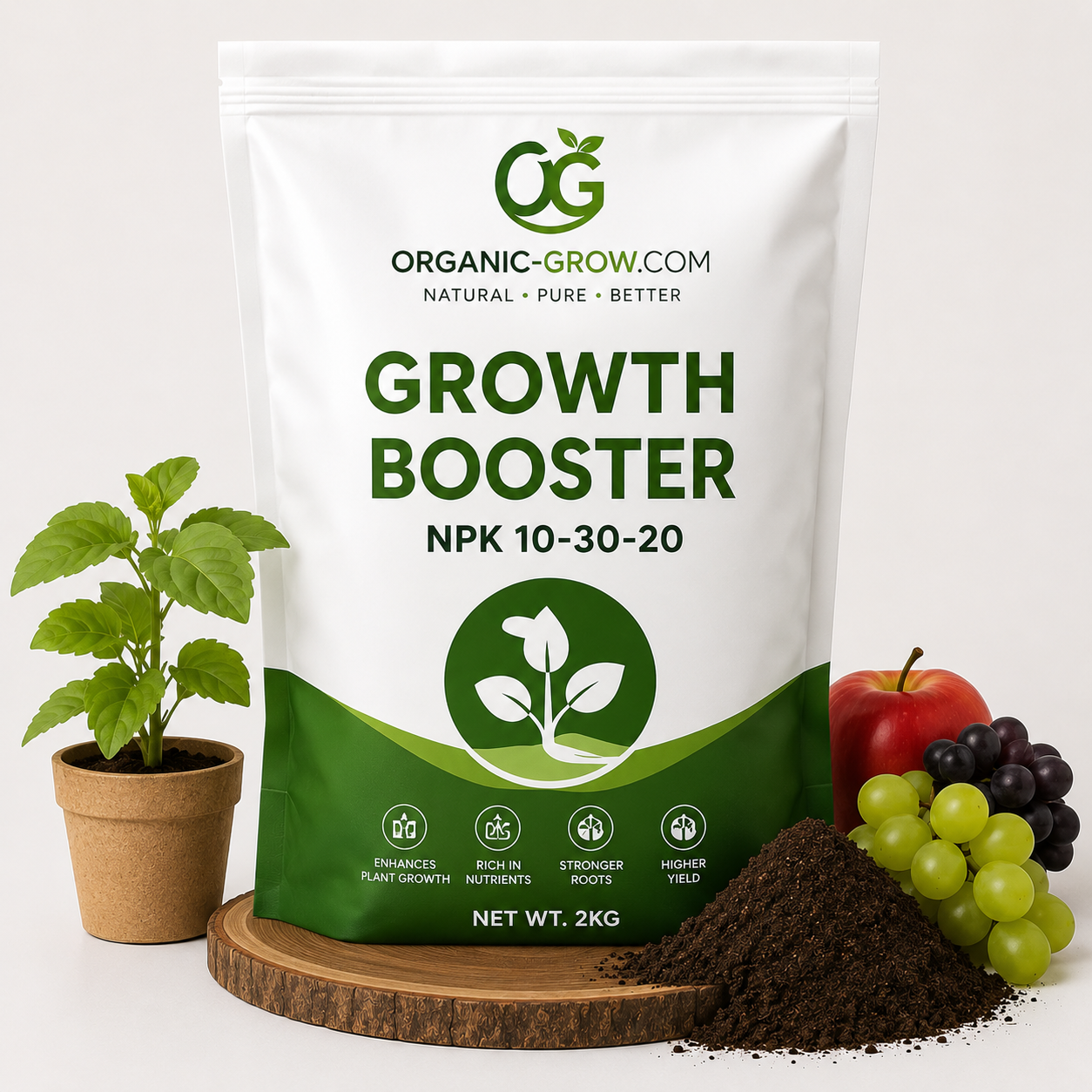 phosphorus fertilizer for plants Growth Booster Fertilizer for Plants Organic NPK 10-30-20