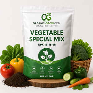Vegetable Special Mix NPK 15-15-15 Fertilizer for Vegetable Plants | Balanced Water Soluble Plant Food for Kitchen Garden & Terrace Gardening | Boost Growth, Roots & Yield